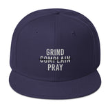 GRIND PRAY SNAPBACK HAT